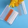 20/40 Pcs Oral Care Tools Silicone Interdental Brushes Super Soft Dental Cleaning Brush Teeth Cleaner Dental Floss Toothpicks