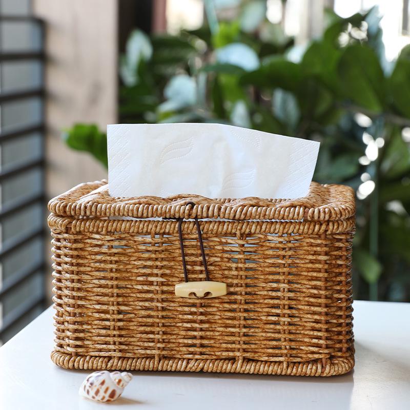 Многофункциональная коробка для салфеток и органайзер для пультов дистанционного управления в скандинавском стиле