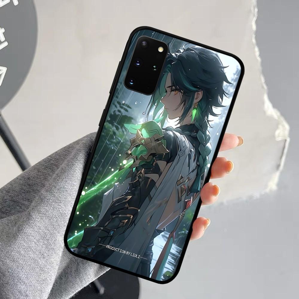 Чехол для телефона Genshin Impact XIAO для Samsung S 9 10 20 21 22 23 30 23 24 Plus Lite Ultra FE S10lite Fundas