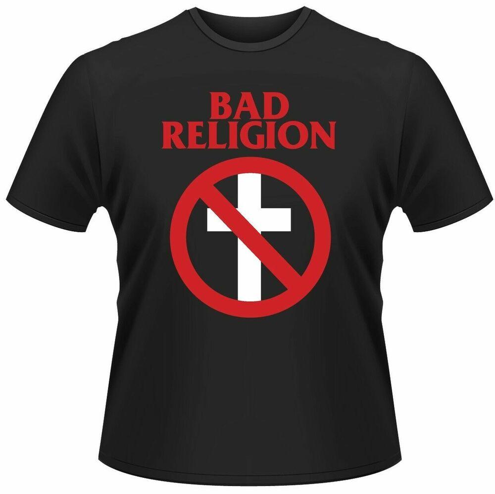 Футболка унисекс Bad Religion Black Cross Buster Metal Punk Rock