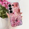 For Tecno Camon 50 4G CN5 Cute Flower Butterfly Cat Painted Case For Tecno Camon50 4G Black Silicone Soft Phone Cases