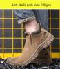 Insulated Plastic Toe Cap Safety Shoes Welding Work Shoes Anti-slip Rubber Outsole Safety Sneakers for Work Anti-puncture Boots