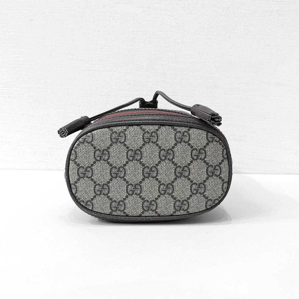 [Pre-Owned] Gucci Ophidia Mini Bucket Bag 'Beige/Ebony' - Very Good #J53HBC