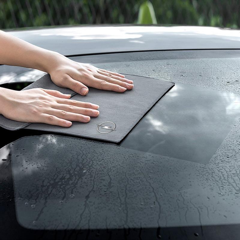 Car Cleaning Soft Brush Car Wash Towel Microfiber Cleaning Rag Cloth Car Goods For Opel Astra J Insignia Astra G Corsa Zafira B Mokka Vivaro Meriva