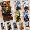 Винтажный телефонный чехол для iPhone 17 16 Pro Max 17 Air 16E 13 12 Mini 14 15 Plus 11 Pro Max с изображением паровоза и железной дороги, задняя крышка