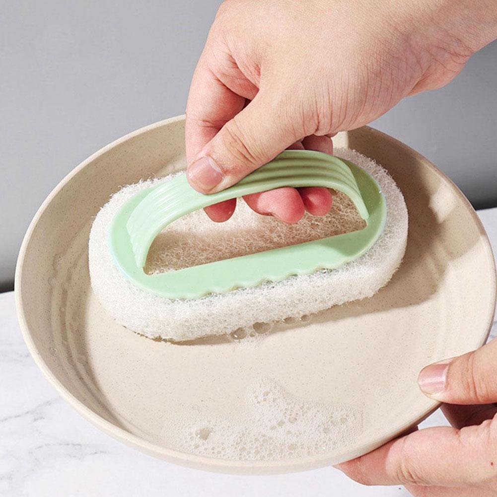 Чистящая щетка с ручкой для кухни, ванной, ванны, дезинфекции, протирания, сильной очистки C9X1