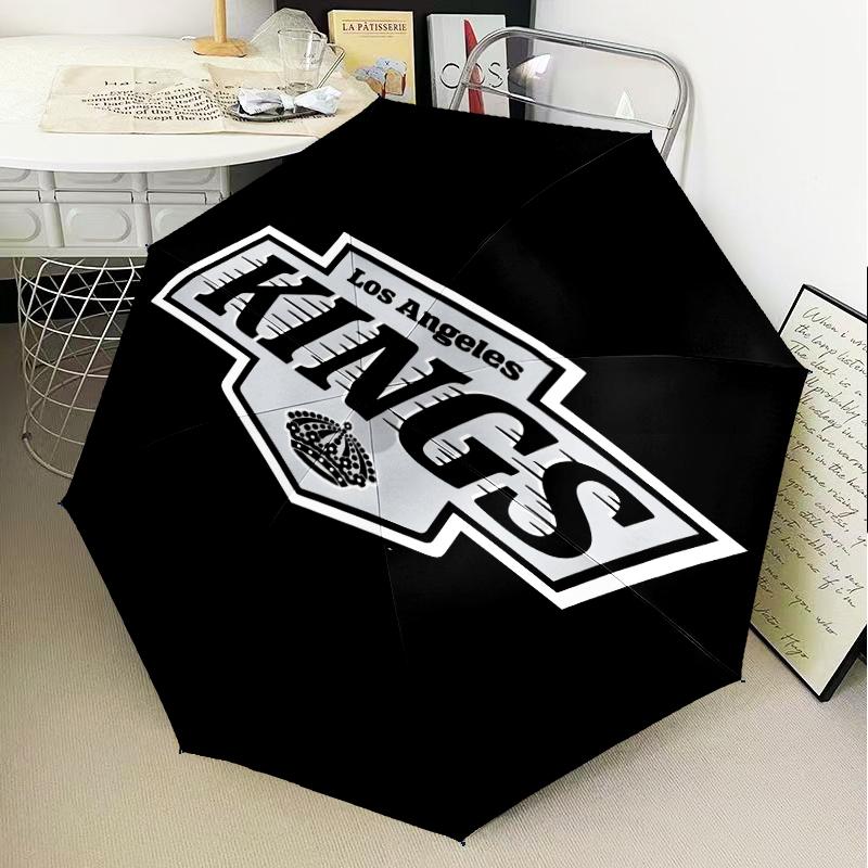 Los Angeles ice hockey Umbrella Folding umbrella, automatic umbrella 8-Frame for Travel, camping Use Gift for Halloween Christmas