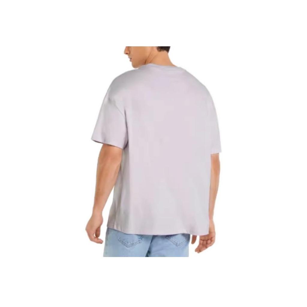 Puma Футболка с коротким рукавом и круглым вырезом, с карманами, светло-фиолетовая 535418-17