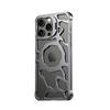 Metal Magnetic Phone Case IPhone 15 Pro Max 14 13 Heat Dissipation Hollow Design