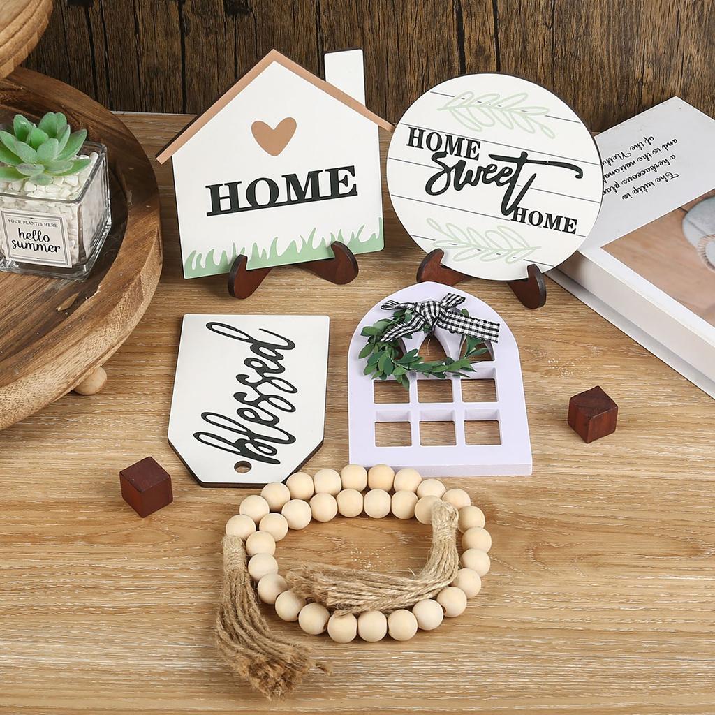 Многоуровневый набор подносов с суккулентами и растениями - Декор для дома на кухне