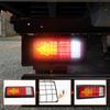 Ygmylandbb Trailer Tail for Boat Towing Universal LED Tail Lights with Round and Arrow Lights and Iron Mesh Set of 2 Lights, LED, Trailers, Trailers,