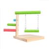 Comfortable Grip Bird Table Training Stand Birds Grinding Perch Holder  Interaction Parrot Toys