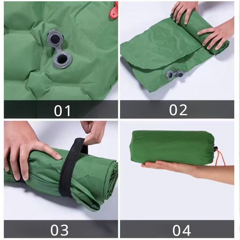 Надувной матрас для кемпинга в палатке, складная походная кровать, спальный коврик, одеяло для пикника, дорожный воздушный коврик, туристическое снаряжение