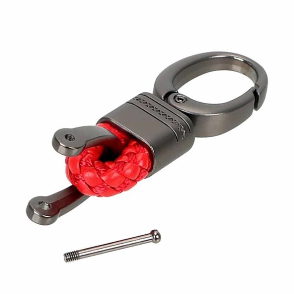 1 PC Gift Creative Motorcycle Hanger Keychain Key Rings Hand Woven Buckle Car Key Holder Key Chain