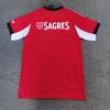 Benfica Home Soccer Jersey Men Short Sleeve Football Shirt Bamboo Fiber Fall Winter Sport Wear