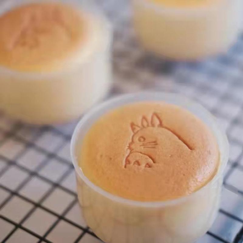 50Pcs Transparent Portion Cups Japanese Caramel Pudding Beaker High Temperature Resistant Pudding Cups With Lid