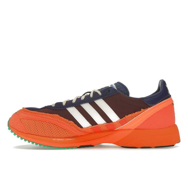 Bad Bunny x adidas Adizero SL72 Высокая мода Унисекс Кроссовки Красный Бордовый Меловой-белый JP8815