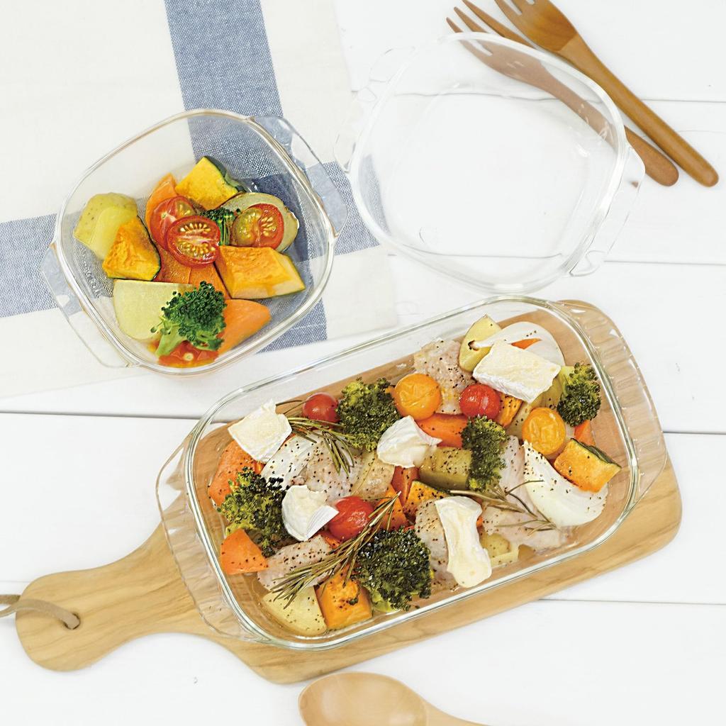 Жаропрочные стеклянные формы для тостера HARIO, набор из 3 штук, Сделано в Японии, HTZ-2808