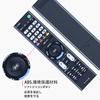 CLVIZCXOM Replacement Remote Control for SONY Compatible with Sony Remote Control RMT-TX103J KJ-32W500C KJ-24W450D
