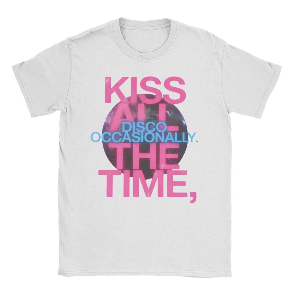 Kiss All The Time Harrys Tour TShirts Unisex Women Styles Hipster Pure Cotton Tee Shirt Crewneck Short Sleeve T Shirt 6XL Clothes