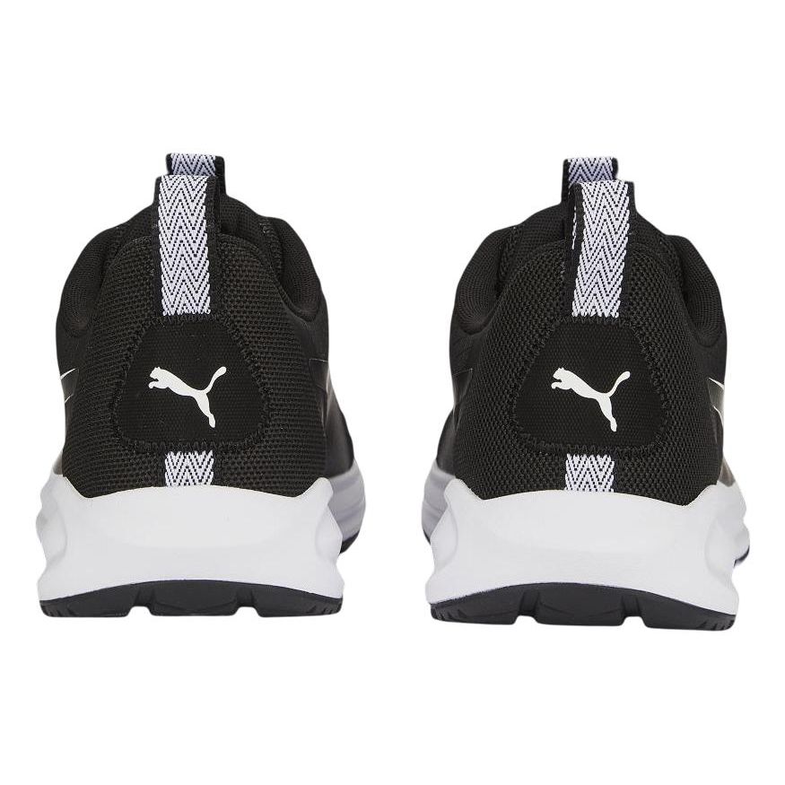 Puma Кроссовки унисекс Twitch Runner Trail Черно-белые Повседневные 376961-05