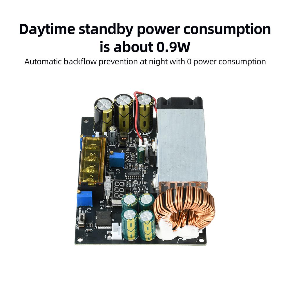 811W 11A Блок питания с защитой от обратного тока, Регулируемый DC-DC 18-91V в 1-61V Понижающий Buck-преобразователь, MPPT Контроллер заряда от солнечных батарей