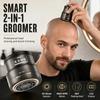 9800RPM Men Bald Head Shaver Rechargeable Hair Clipper Black Beard Trimmer  Beard Trimming