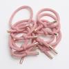 10PCS Women Elastic Hair Rubber Bands High Quality Girls Hair Bands Hair Scrunchies Gold Plated Hair Accessories Hair Gum/Tie
