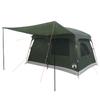 Family Tent with Roof Olive Green 380 x 260 x 190 cm Polyester