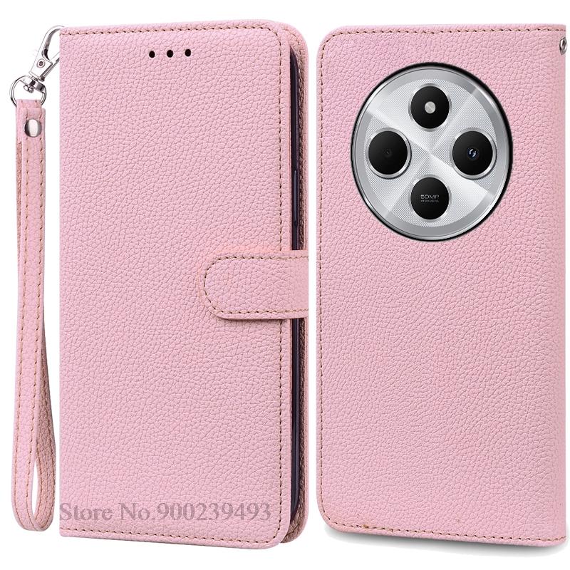 For Redmi 14C 4G Case Soft Silicone Pu Leather Wallet Flip Case For Xiaomi Redmi 14C Case Stand Book Cover For Redmi 14 C Fundas