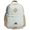 Маленький полиэстеровый рюкзак унисекс светло-зеленый Adidas JL8431