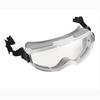 TOYO SAFETY Hyper Dustproof Glasses with Opening and Closing Spring Band Helmet 1391 Goggles, Ventilation, Mount, No.