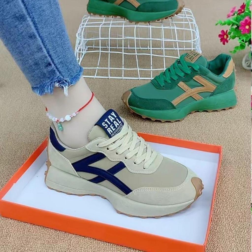 Модные женские кроссовки Forrest Gump: Модная, универсальная обувь на плоской подошве для более изящного образа