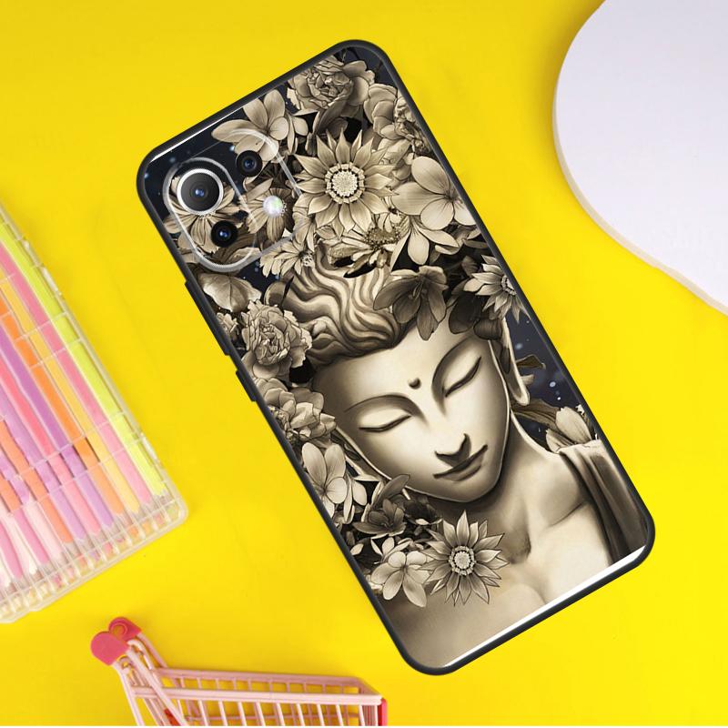 Чехол-мандала Будда для Xiaomi 14 Ultra 13 11T 12T 13T 14T Pro POCO X6 X7 Pro X3 X5 F3 F5 F6 M6 Pro