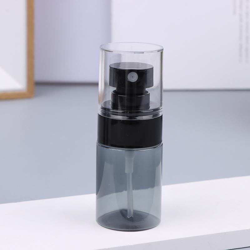 1 шт., 30 мл, 60 мл, 80 мл, 100 мл, 120 мл, распылительная бутылка с прозрачной крышкой, тонкий распылитель для разлива, портативная маленькая косметическая бутылочка для путешествий