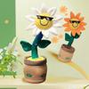 Dancing Sunflower Cactus Children's Toys That Can Sing and Talk Educational Fun Gifts with Recording Function Baby Toys