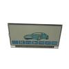ЖК-дисплей A91 Металлическая ножка + Брелок Корпус Кейс для ключей Стеклянное покрытие Для противоугонной автомобильной сигнализации Starline A91 ЖК-пульт дистанционного управления