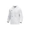 Under Armour Logo Print Sports Training Knit Hoodie Jacket Men Outerwear White 21600305-100