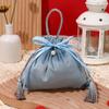 Chinese Drawstring Candy Bag Traditional Wedding Gift Bag Jewelry Organizer Flannel Gift Bag  Party