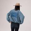 Levis Год Лошади Ограниченная Серия Свободный Винтажный Стиль Удобная Куртка Женские куртки 006R5-0001