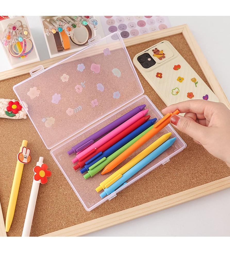 Large & Medium Office Supplies Desk Storage Box Storage Box Desktop Organizer Pencil Box Plastic