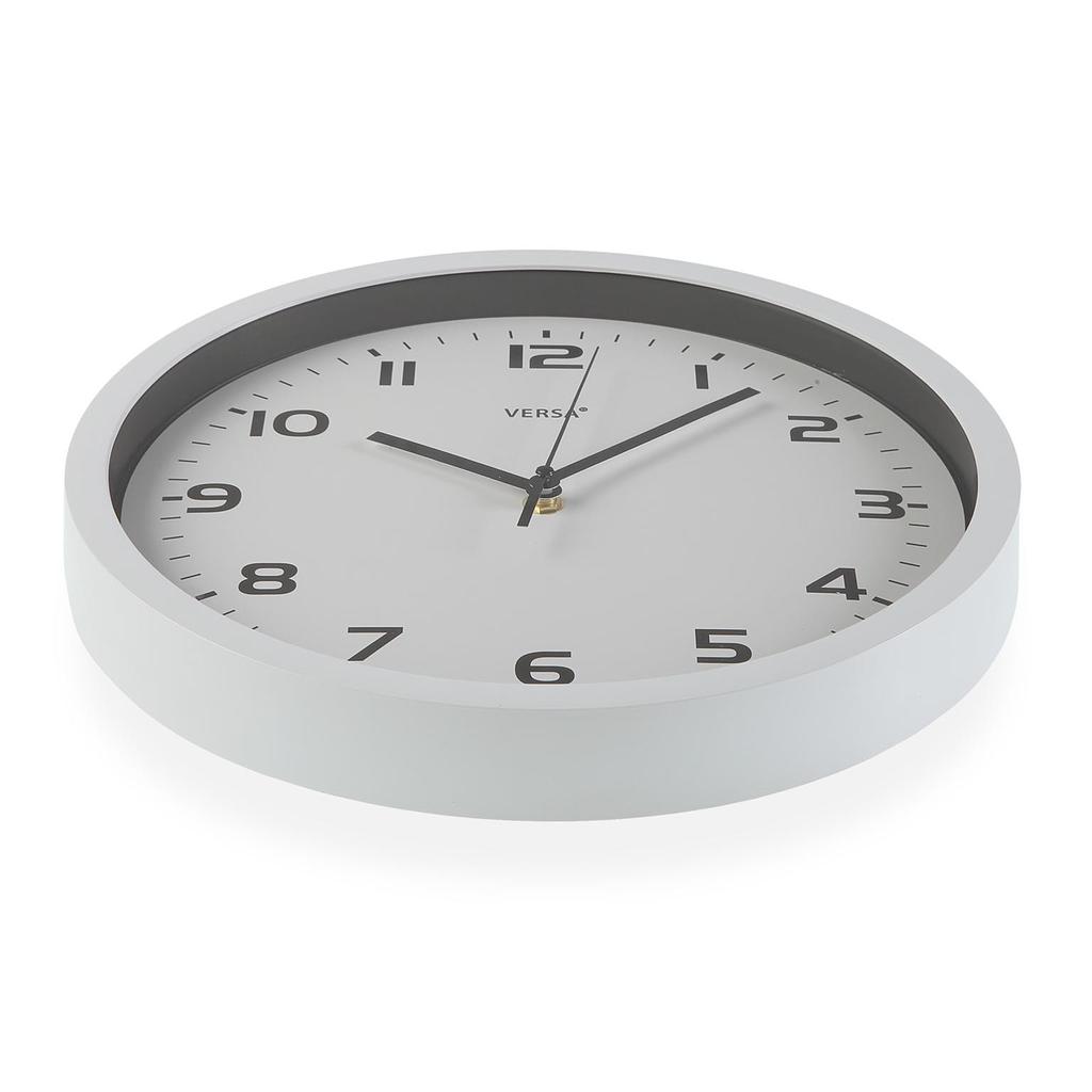 Белые кухонные часы 30,5 см