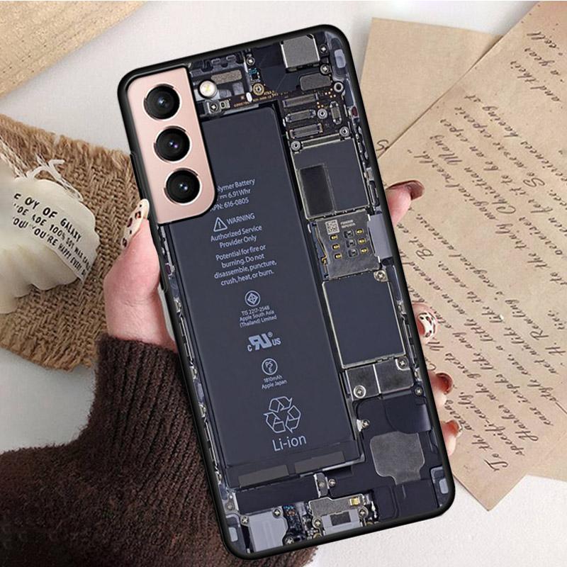 Чехол для телефона с аккумулятором для Samsung S22 S20 Ultra S20 S22 S21 S10 S9 Plus S10E S20FE Note10Plus Note20 9, материнская плата