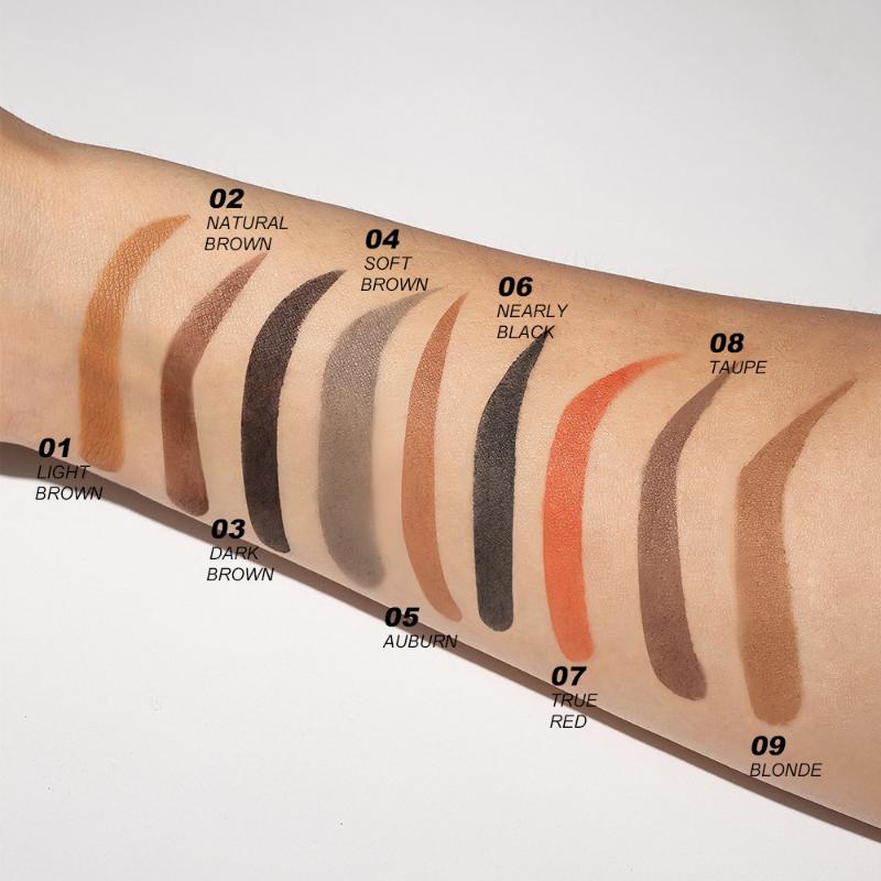 YOUNG VISION Пудра для ленивых бровей Пудра для линии роста волос Тени для контура лица Пудра-штамп Пудра для бровей Карандаш для бровей