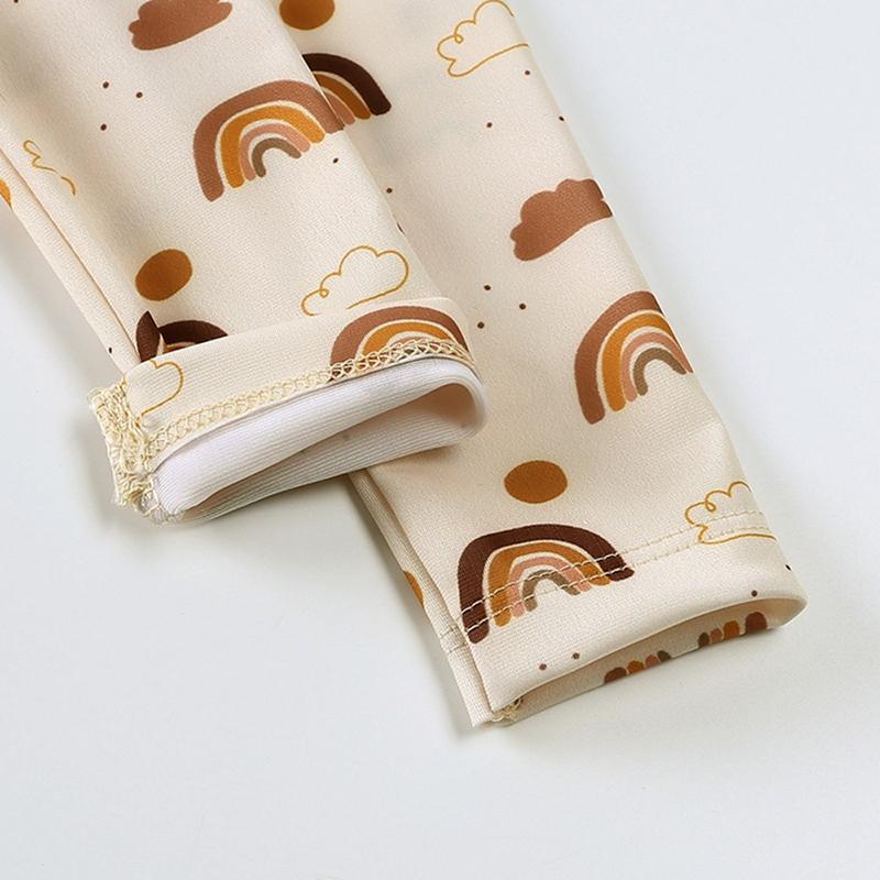 Детский купальник с принтом для девочек, быстросохнущий комбинезон с длинными рукавами, цельный купальник со шляпой