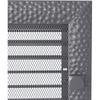 Vent Cover VENUS 22x37 Graphite with Blinds