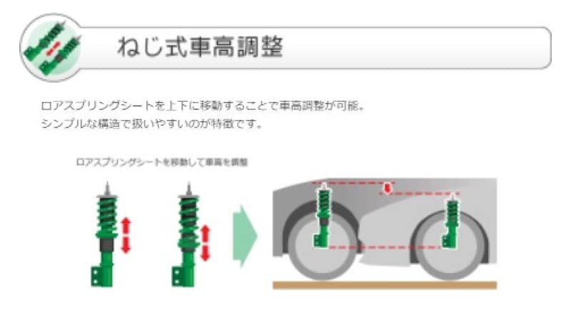 Подвеска TEIN coilover BASIS Toyota Prius ZVW30 (ТЕЙН) [УЛИЦА Z] GSQ08-81AS2