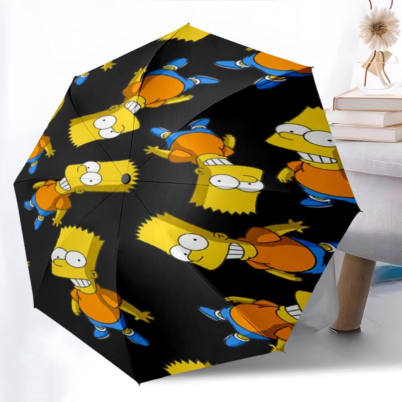 Family Bonds Laughter Folding umbrella travel durable Three folds Umbrella Umbrella