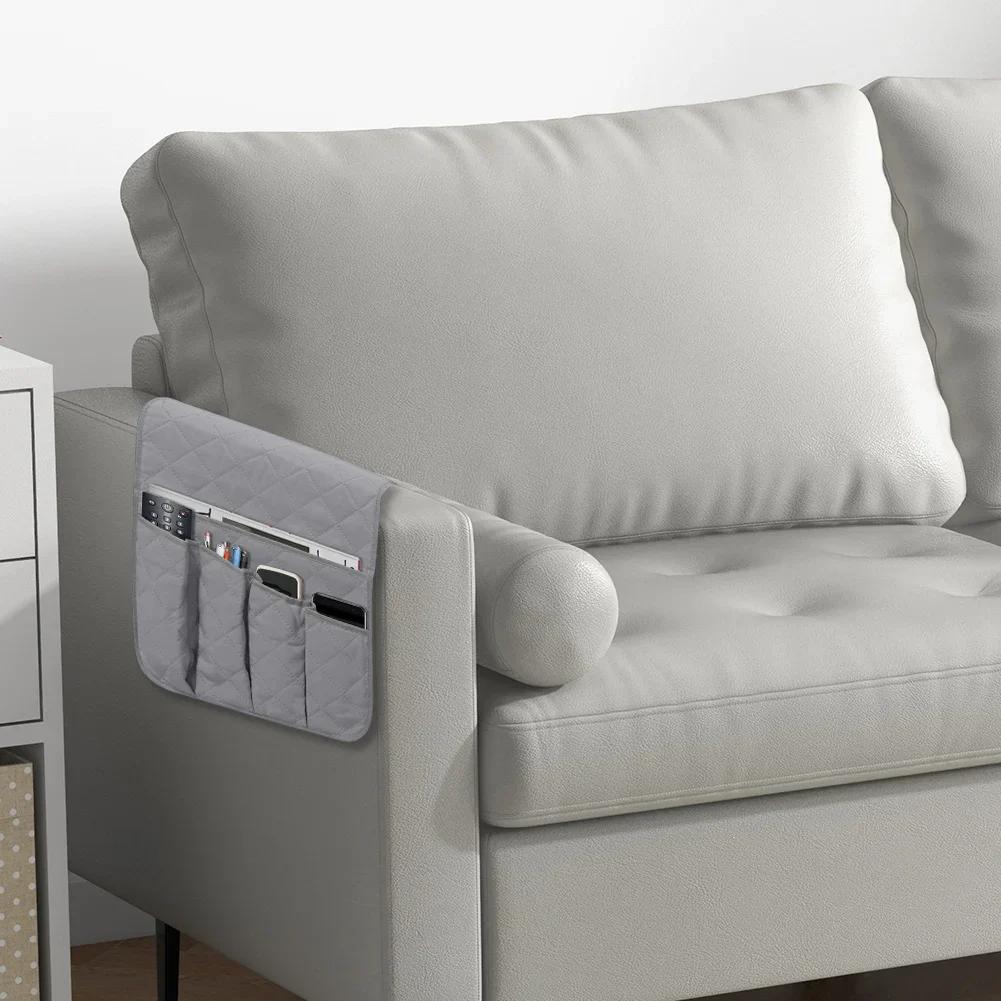 Recliner Remote Control Pouch Magazine Organizer Recliner Couch Caddy Enhanced Stability Design Fits Most Sofas