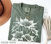 Datura Flower Linocut Shirt Comfort Colors®, Vintage Botanical Jimsonweed Tee, Gothic Moonflower Shirt, Dark Floral Tee, Poison Garden Shirt